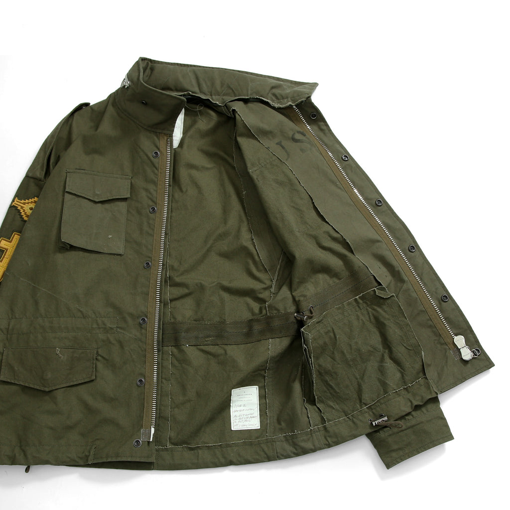 新品 READYMADE レディメイド / M-65 OVERSIZE FIELD JACKET / ワッペン装飾 / ミリタリージャケット / size 2 (KHAKI) セントマイケル