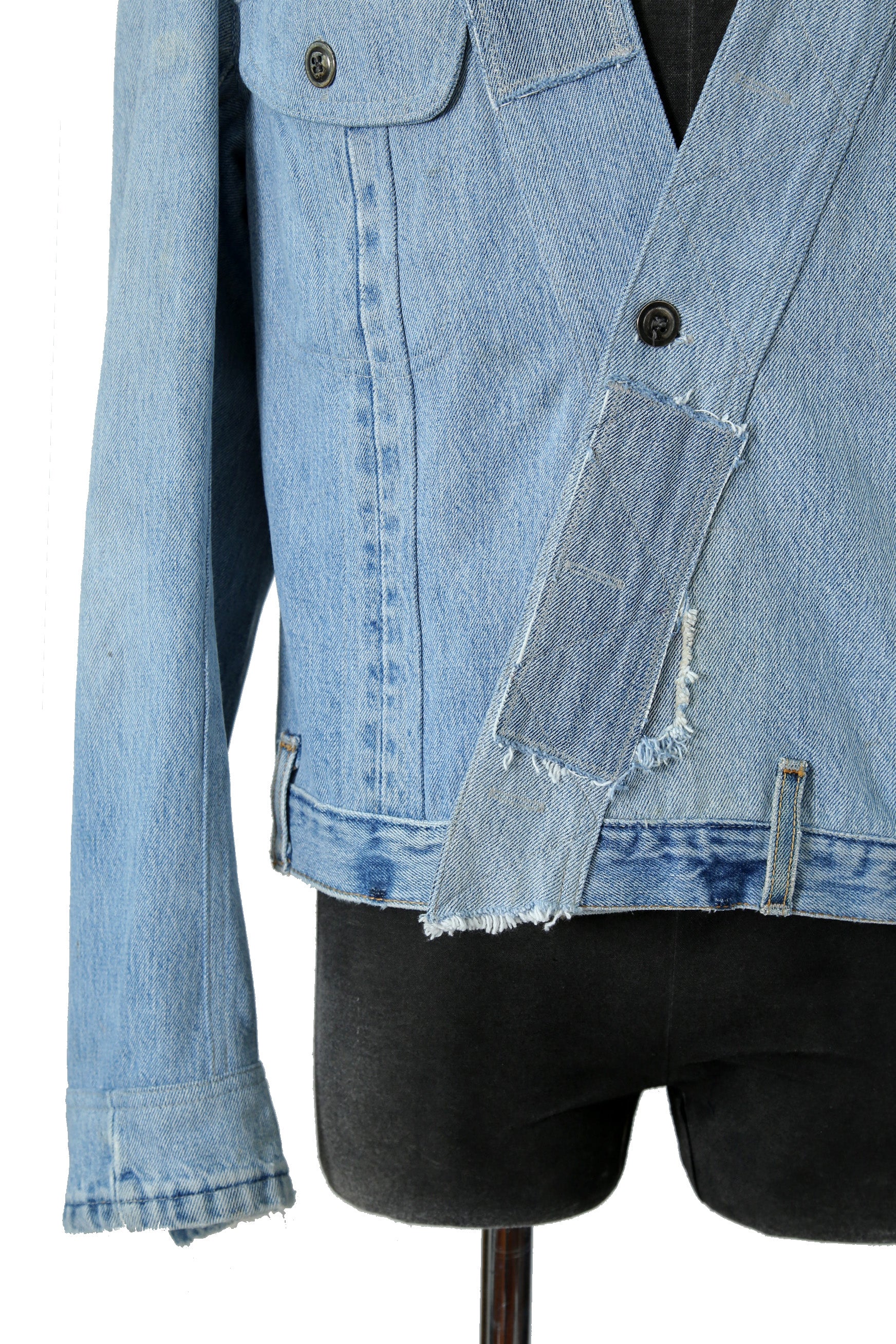 極美品 GREG LAUREN グレッグローレン / 23SS VINTAGE DENIM GL1 TRUCKER JACKET / size 2 (INDIGO) デニム ジャケット