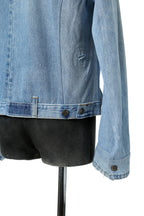 極美品 GREG LAUREN グレッグローレン / 23SS VINTAGE DENIM GL1 TRUCKER JACKET / size 2 (INDIGO) デニム ジャケット
