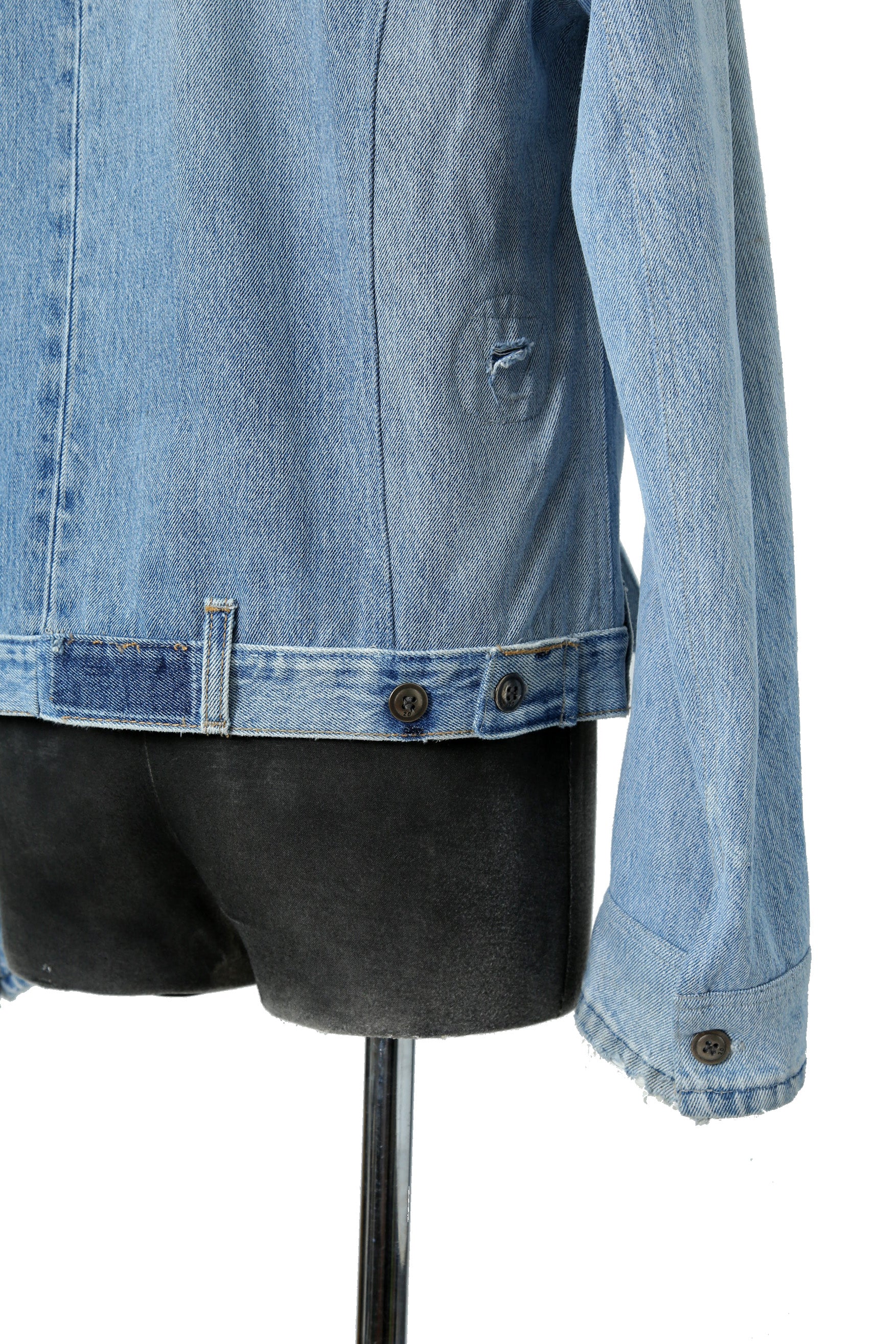 極美品 GREG LAUREN グレッグローレン / 23SS VINTAGE DENIM GL1 TRUCKER JACKET / size 2 (INDIGO) デニム ジャケット