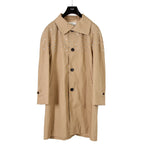 CELINE セリーヌ / 22AW 美品 エディ期 / スタッズ 中綿 スタンドカラー コート / テクニカルコットン / 2M967004N /size 44 (BEIGE)