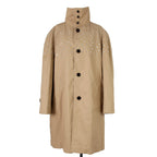 CELINE セリーヌ / 22AW 美品 エディ期 / スタッズ 中綿 スタンドカラー コート / テクニカルコットン / 2M967004N /size 44 (BEIGE)