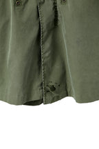 新品 GREG LAUREN グレッグローレン / 21AW OFFICER FISHTAIL PARKA 50/50 MODERN ARTEIST COAT / size 2 NAVY×KHAKI アーティスト コート