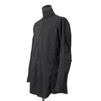 DEVOA デヴォア / 23AW 美品 schoeller 2way Stretch long sleeve shirts / 長袖シャツ / size 2 (CHARCOAL BLACK)