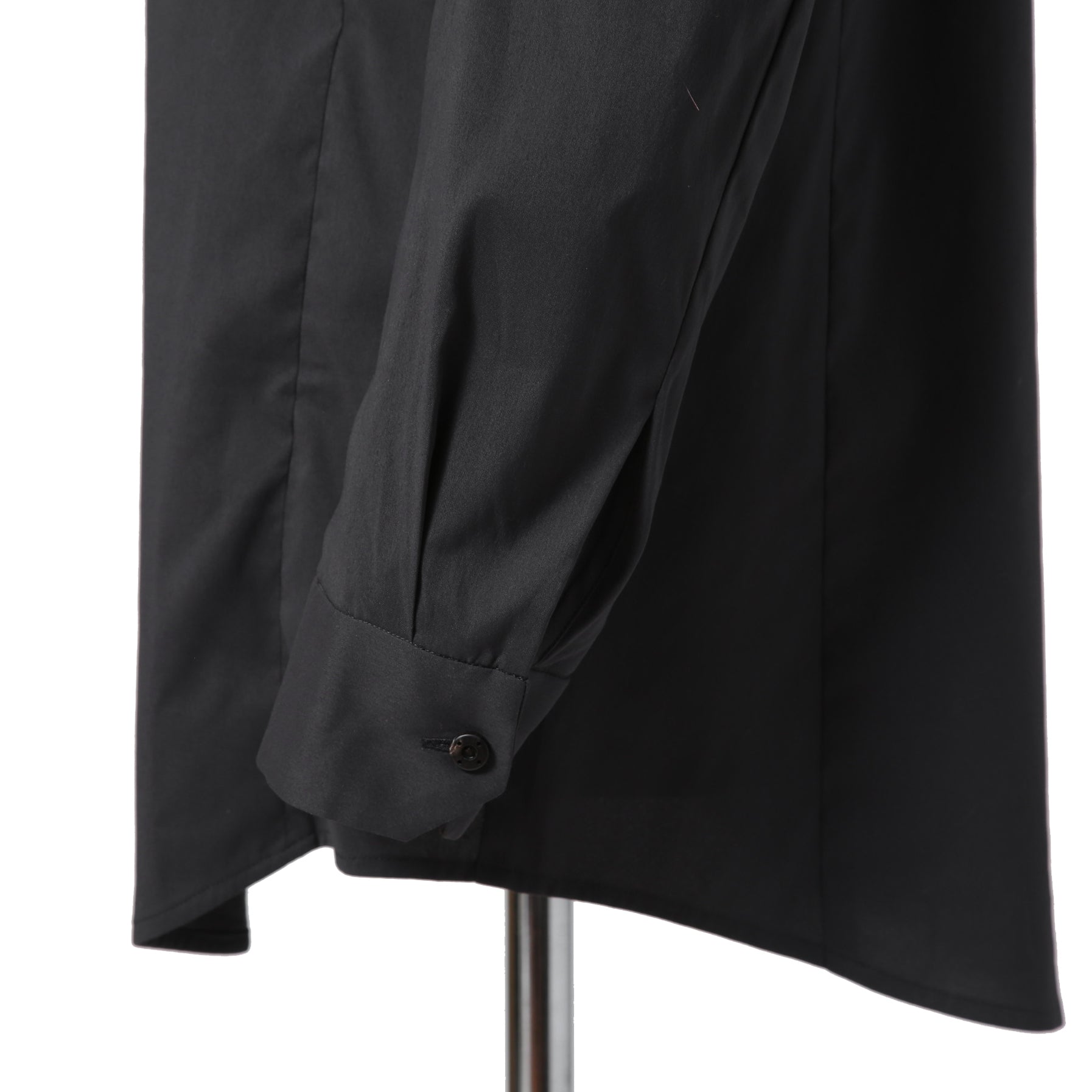 DEVOA デヴォア / 23AW 美品 schoeller 2way Stretch long sleeve shirts / 長袖シャツ / size 2 (CHARCOAL BLACK)