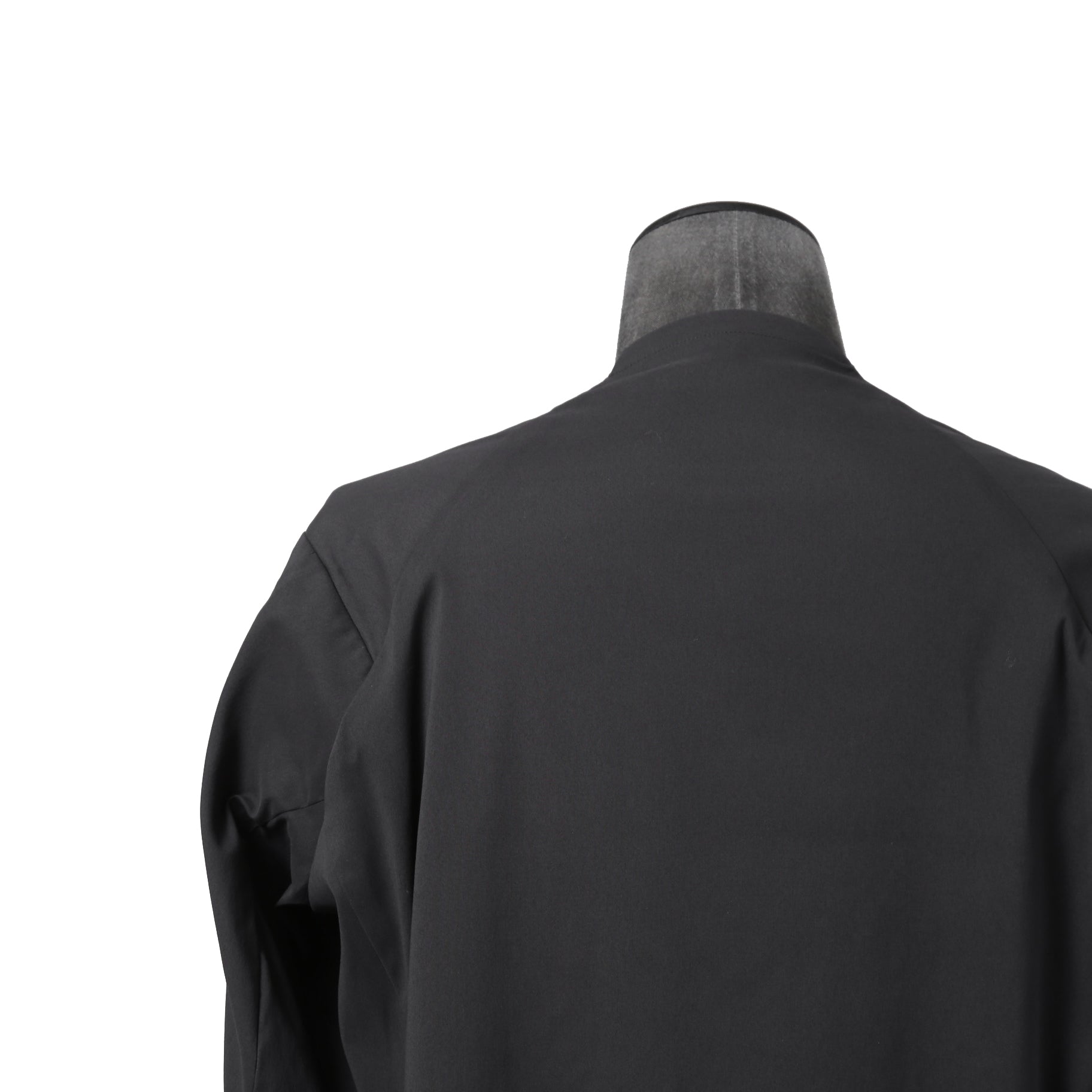 DEVOA デヴォア / 23AW 美品 schoeller 2way Stretch long sleeve shirts / 長袖シャツ / size 2 (CHARCOAL BLACK)