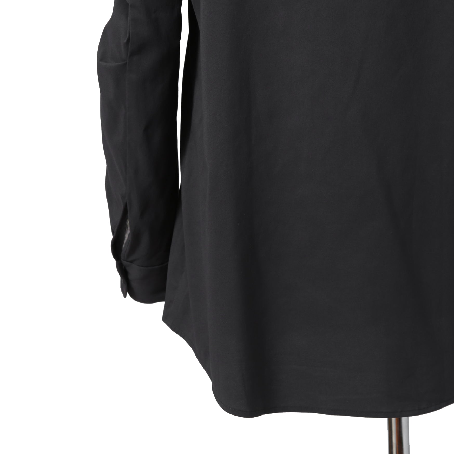 DEVOA デヴォア / 23AW 美品 schoeller 2way Stretch long sleeve shirts / 長袖シャツ / size 2 (CHARCOAL BLACK)