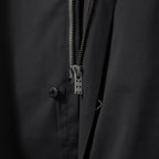 DEVOA デヴォア / 23AW 美品 schoeller 2way Stretch long sleeve shirts / 長袖シャツ / size 2 (CHARCOAL BLACK)