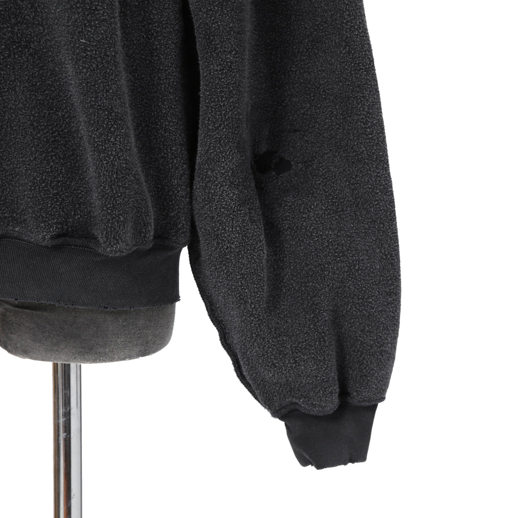 BALENCIAGA バレンシアガ / 24SS 美品 POLITICAL CAMPAIGN INSIDE-OUT ZIP-UP HOODIE / パーカー / size 2 (フェード ブラック)