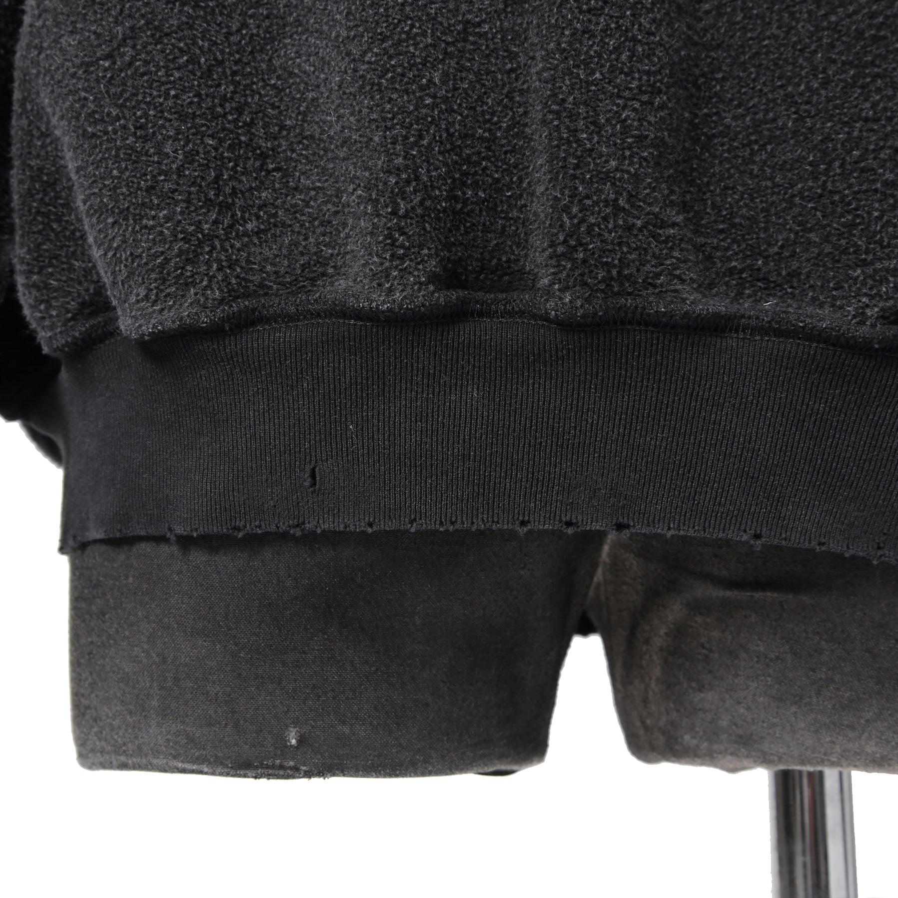 BALENCIAGA バレンシアガ / 24SS 美品 POLITICAL CAMPAIGN INSIDE-OUT ZIP-UP HOODIE / パーカー / size 2 (フェード ブラック)