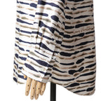 Louis Vitton ルイヴィトン / 22AW 美品 アニマルプリント 総柄 シルク 長袖シャツ / RW222J NY2 FNBL23 / size 36 (WHITE) ユニセックス