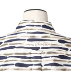 Louis Vitton ルイヴィトン / 22AW 美品 アニマルプリント 総柄 シルク 長袖シャツ / RW222J NY2 FNBL23 / size 36 (WHITE) ユニセックス