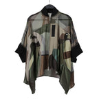 sacai x KAWSサカイ カウズ コラボ / 21SS 美品 カモフラージュ シアー ブルゾン / ジャケット / 21-05679 / size 1 (CAMO)