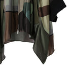 sacai x KAWSサカイ カウズ コラボ / 21SS 美品 カモフラージュ シアー ブルゾン / ジャケット / 21-05679 / size 1 (CAMO)