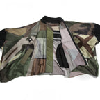 sacai x KAWSサカイ カウズ コラボ / 21SS 美品 カモフラージュ シアー ブルゾン / ジャケット / 21-05679 / size 1 (CAMO)