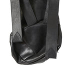 新品 LEON EMANUEL BLANCK レオンエマニュエル ブランク / GUIDI HORSE “Full grain” LEATHER / Distortion Pregnant Lady Backpack / BLACK リュック