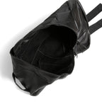 新品 LEON EMANUEL BLANCK レオンエマニュエル ブランク / GUIDI HORSE “Full grain” LEATHER / Distortion Pregnant Lady Backpack / BLACK リュック