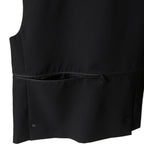 th products / 22AW 美品 ミリタリー テーラード ベスト / ウールギャバジン / 2022-JK42-M202 / size 2 (BLACK)