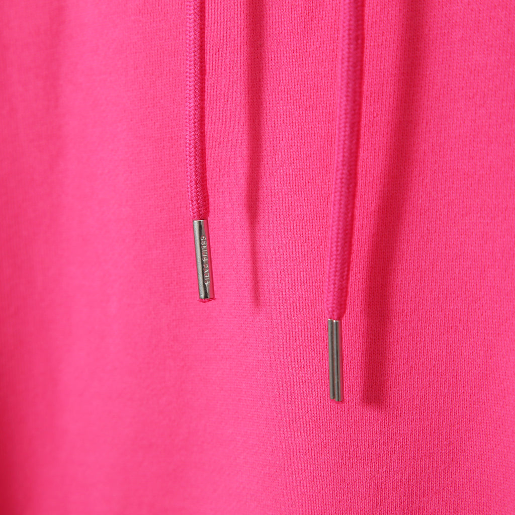 新品 CELINE セリーヌ / 21SS LOOSE HOODIE WHIT HOOD LOGO / 2Y499052H / ロゴ フード パーカー / size S (PINK)