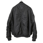 Juun.J ジュンジー / 23AW Denim Vest Detachable Nylon MA-1 Jumper / ボンバージャケット / size 46 (GREY BLACK)