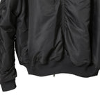 Juun.J ジュンジー / 23AW Denim Vest Detachable Nylon MA-1 Jumper / ボンバージャケット / size 46 (GREY BLACK)