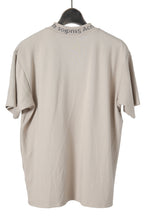 美品 Acne Studios アクネ ストゥディオズ / Navid ネックロゴ 半袖 Tシャツ / size M (BEIGE) メンズ