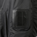 Juun.J ジュンジー / 23AW Denim Vest Detachable Nylon MA-1 Jumper / ボンバージャケット / size 46 (GREY BLACK)