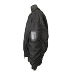 Juun.J ジュンジー / 23AW Denim Vest Detachable Nylon MA-1 Jumper / ボンバージャケット / size 46 (GREY BLACK)