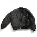Juun.J ジュンジー / 23AW Denim Vest Detachable Nylon MA-1 Jumper / ボンバージャケット / size 46 (GREY BLACK)