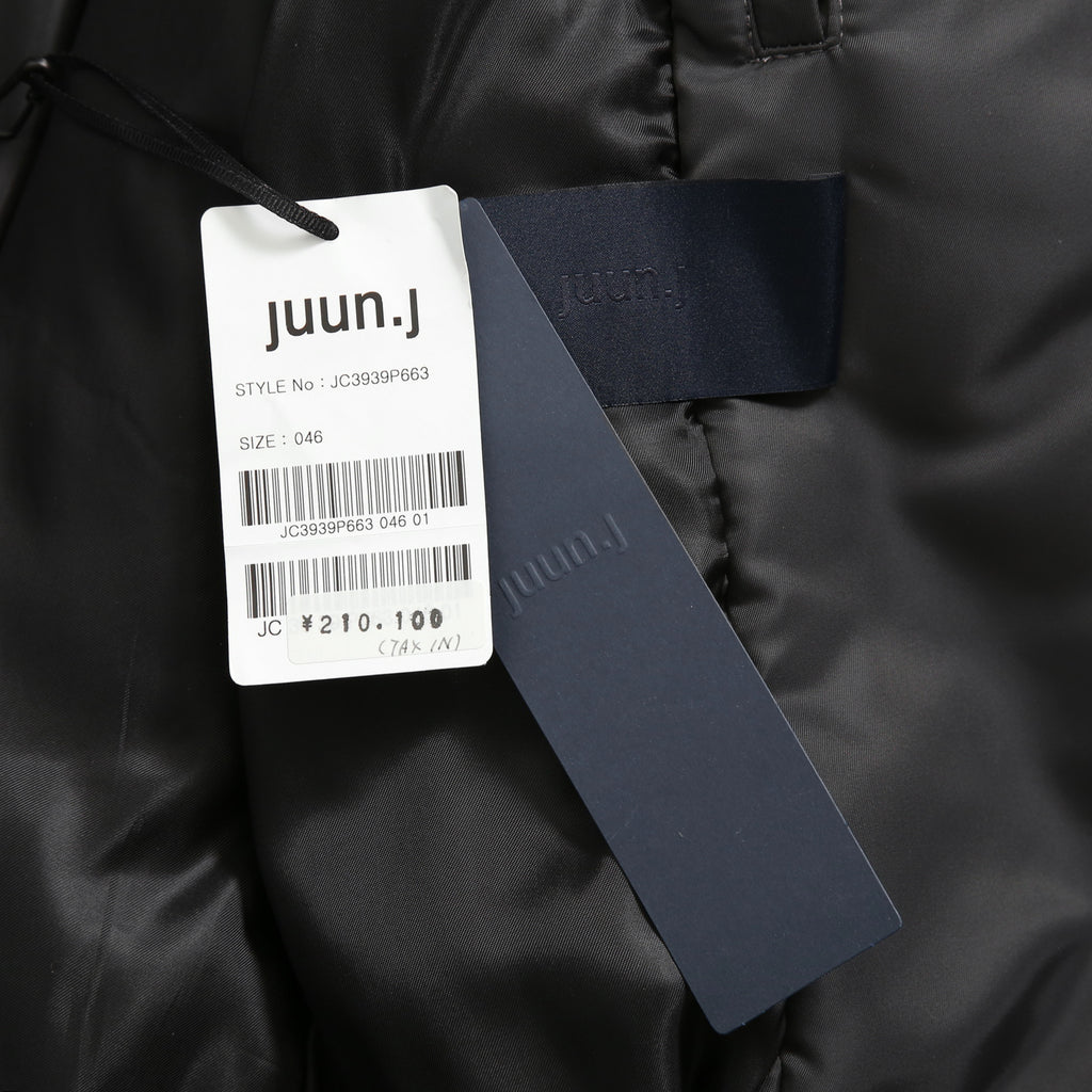 Juun.J ジュンジー / 23AW Denim Vest Detachable Nylon MA-1 Jumper / ボンバージャケット / size 46 (GREY BLACK)