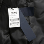 Juun.J ジュンジー / 23AW Denim Vest Detachable Nylon MA-1 Jumper / ボンバージャケット / size 46 (GREY BLACK)