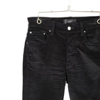 AMIRI アミリ / ストレッチ ベルベット スキニーデニム パンツ / size 30 (BLACK) ベロア