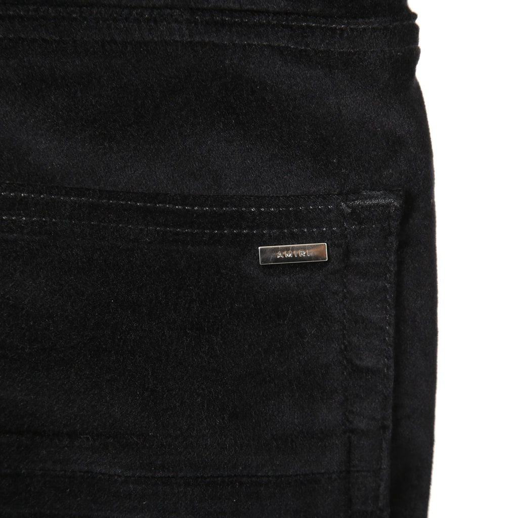 AMIRI アミリ / ストレッチ ベルベット スキニーデニム パンツ / size 30 (BLACK) ベロア