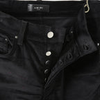 AMIRI アミリ / ストレッチ ベルベット スキニーデニム パンツ / size 30 (BLACK) ベロア