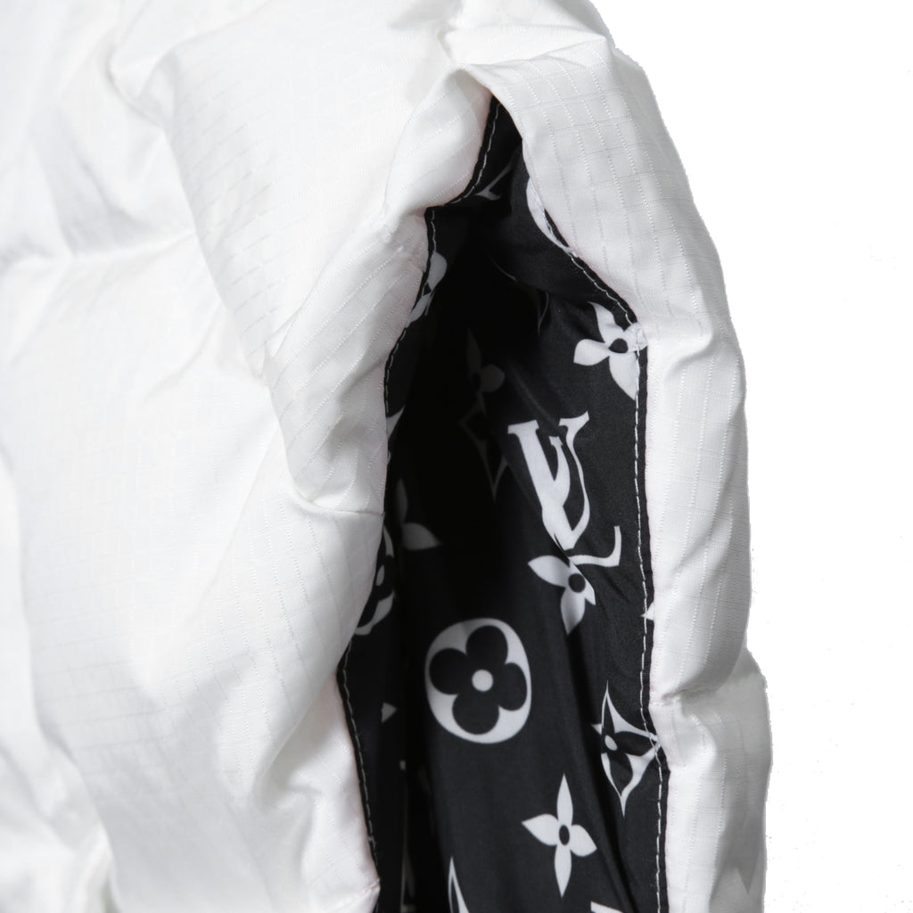 LOUIS VUITTON ルイヴィトン / 2022AW LVマッチ オープンアーム ジャケット ダウンベスト / RW222W E54 FNOW30 / size 38 (WHITE)