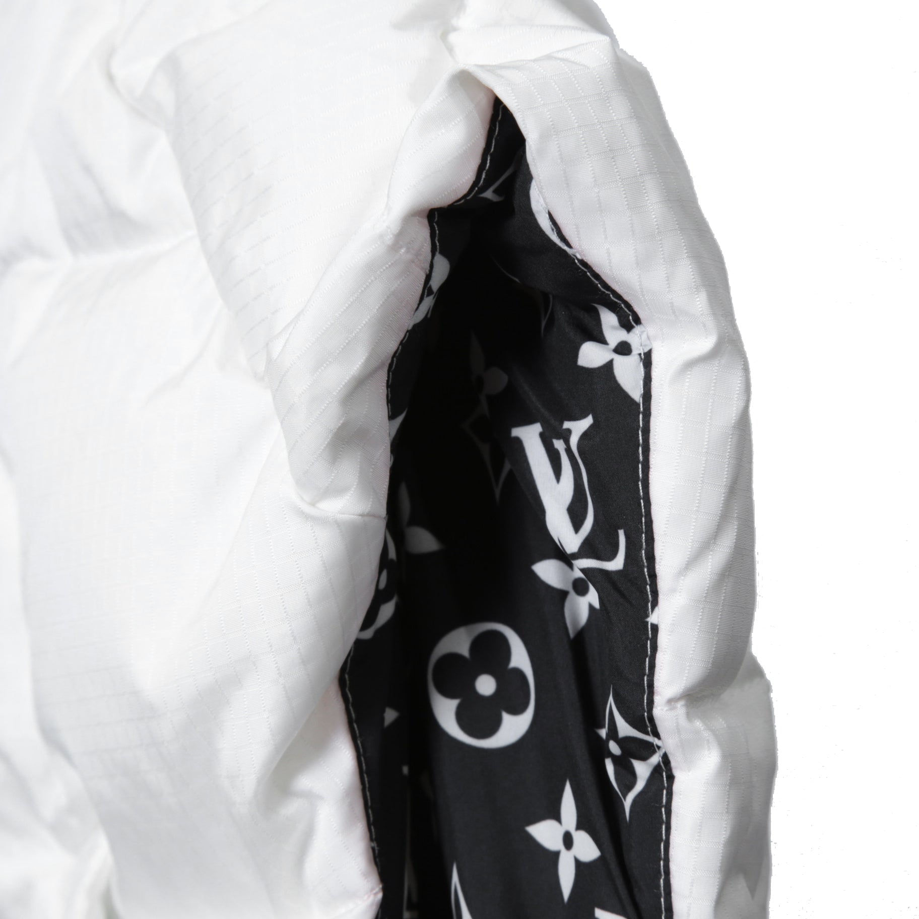 LOUIS VUITTON ルイヴィトン / 2022AW LVマッチ オープンアーム ジャケット ダウンベスト / RW222W E54 FNOW30 / size 38 (WHITE)