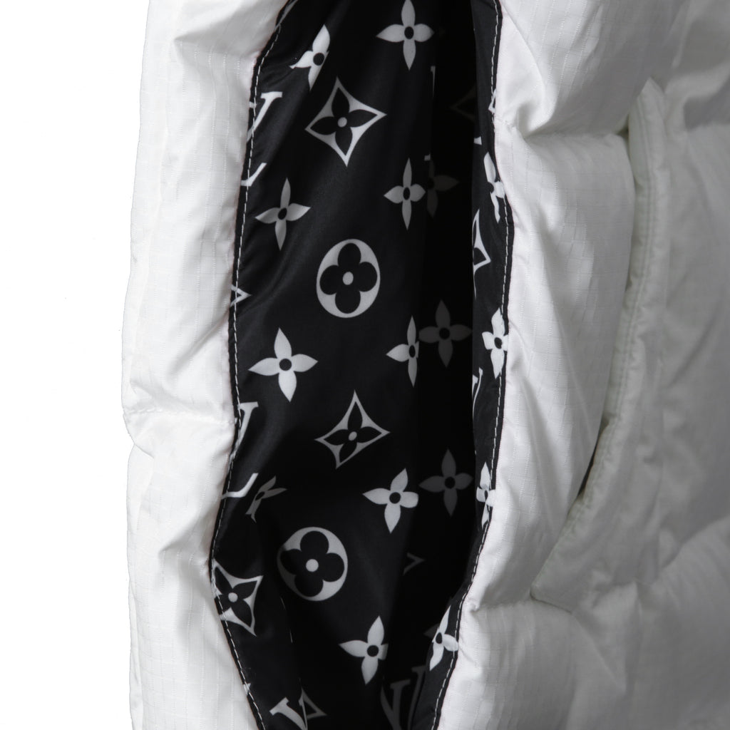 LOUIS VUITTON ルイヴィトン / 2022AW LVマッチ オープンアーム ジャケット ダウンベスト / RW222W E54 FNOW30 / size 38 (WHITE)
