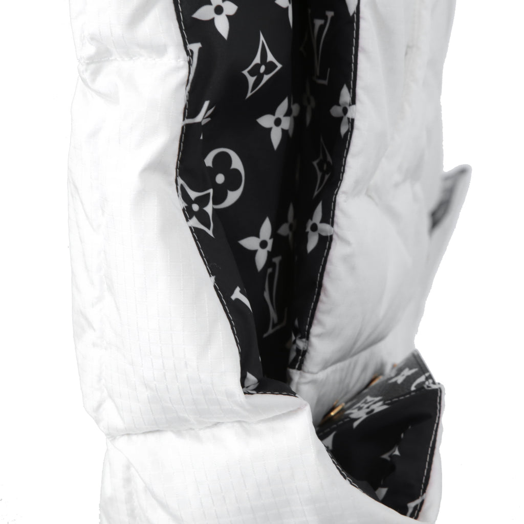 LOUIS VUITTON ルイヴィトン / 2022AW LVマッチ オープンアーム ジャケット ダウンベスト / RW222W E54 FNOW30 / size 38 (WHITE)