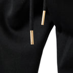 新品 CELINE セリーヌ / 21AWトリオンフ 刺繍 サイドライン トラックパンツ / 2Z344121O / size M (BLACK x RED)