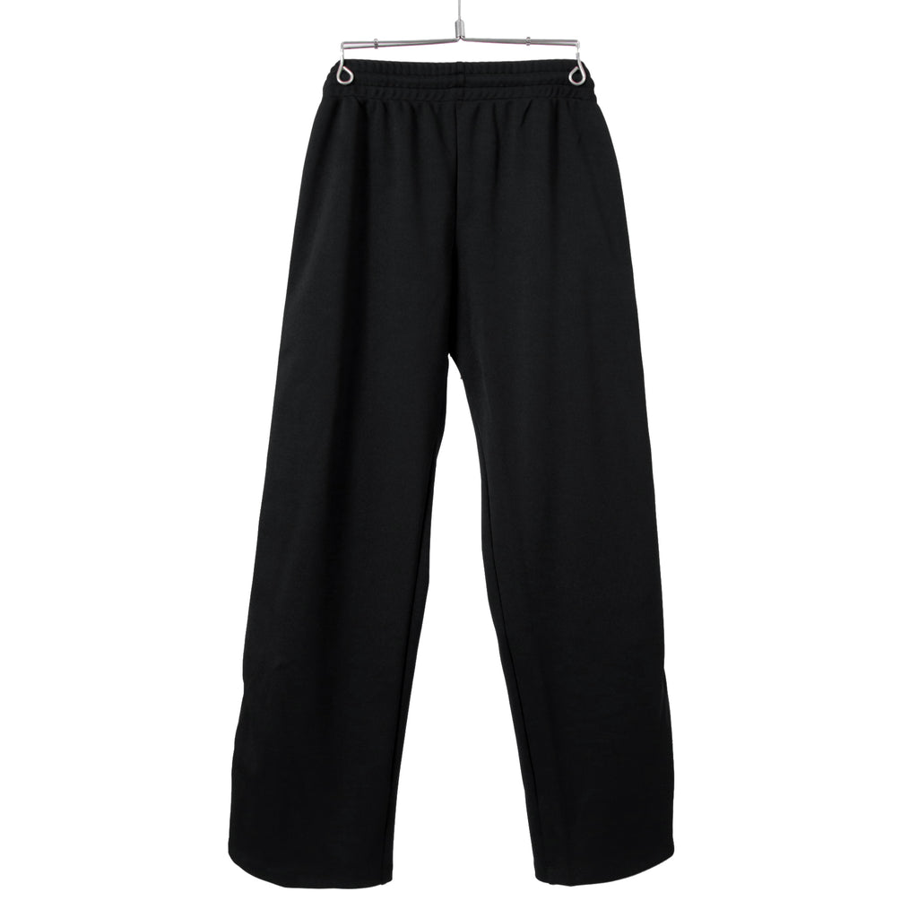 新品 CELINE セリーヌ / 21AWトリオンフ 刺繍 サイドライン トラックパンツ / 2Z344121O / size M (BLACK x RED)