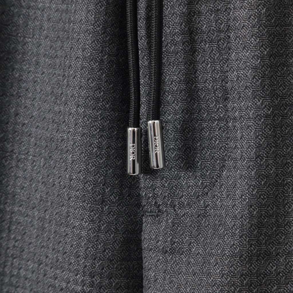 Dior ディオール / 18AW美品 ウール イージージョガー パンツ / 933C119A4600 / size 46 (GRAY)