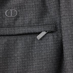 Dior ディオール / 18AW美品 ウール イージージョガー パンツ / 933C119A4600 / size 46 (GRAY)