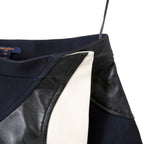 Louis Vuitton ルイヴィトン / 21SS 美品 グラフィック ゲーム オン モチーフ Aライン ミニ ラップ スカート / RW211A / size 38 (NAVY)