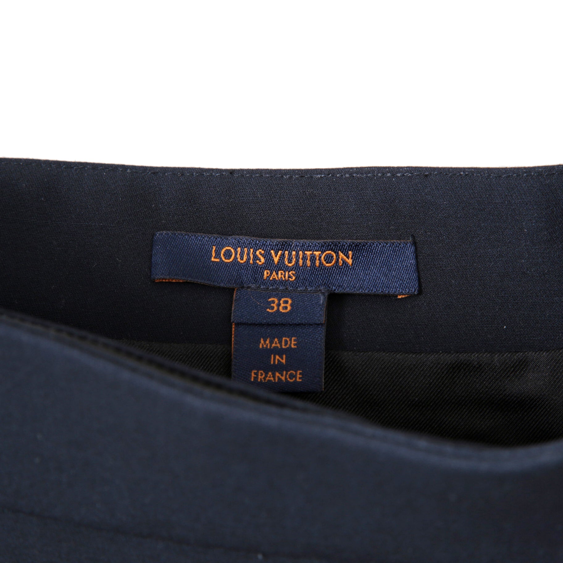 Louis Vuitton ルイヴィトン / 21SS 美品 グラフィック ゲーム オン モチーフ Aライン ミニ ラップ スカート / RW211A / size 38 (NAVY)