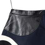 Louis Vuitton ルイヴィトン / 21SS 美品 グラフィック ゲーム オン モチーフ Aライン ミニ ラップ スカート / RW211A / size 38 (NAVY)