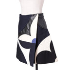 Louis Vuitton ルイヴィトン / 21SS 美品 グラフィック ゲーム オン モチーフ Aライン ミニ ラップ スカート / RW211A / size 38 (NAVY)