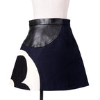 Louis Vuitton ルイヴィトン / 21SS 美品 グラフィック ゲーム オン モチーフ Aライン ミニ ラップ スカート / RW211A / size 38 (NAVY)