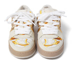 FENDACE フェンダーチェ / 2022年 フェンディ マッチ スニーカー / ズッカ レザー × ファブリック / フェンディ x ヴェルサーチ コラボ / size 36 (23cm) WHITE