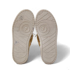 FENDACE フェンダーチェ / 2022年 フェンディ マッチ スニーカー / ズッカ レザー × ファブリック / フェンディ x ヴェルサーチ コラボ / size 36 (23cm) WHITE