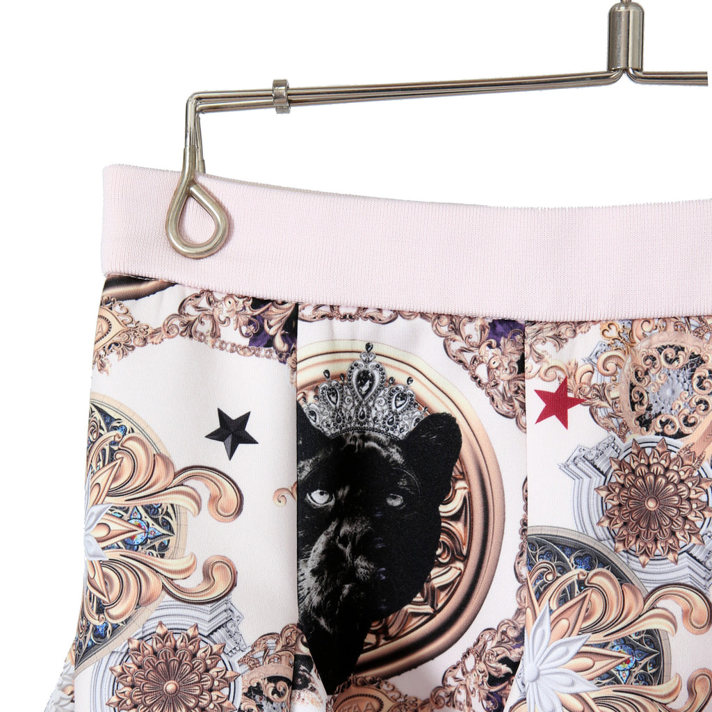 韓国発 UTAA ユタ / 美品 定価5.44万 ライトメア ブルーム フレアスカート /  size M ライトピンク レディース